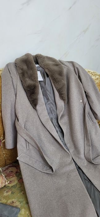 Пальто шерстяное демисезонное