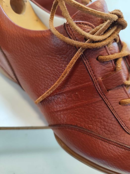 Pantofi casual 45.5 46 luvrati manual Bruno Magli de lux piele natural