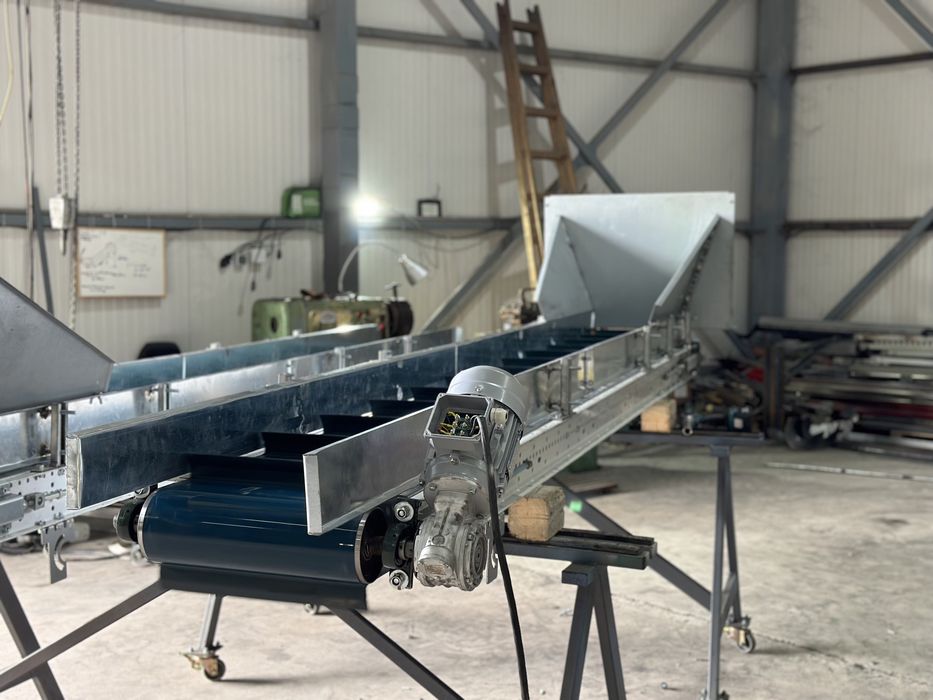 Произвеждане на Лентови Транспсортьори