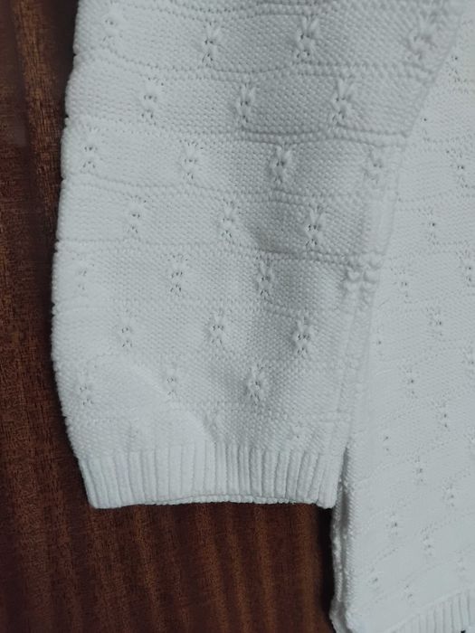 Снежнобяла блуза с дантела TOGETHER