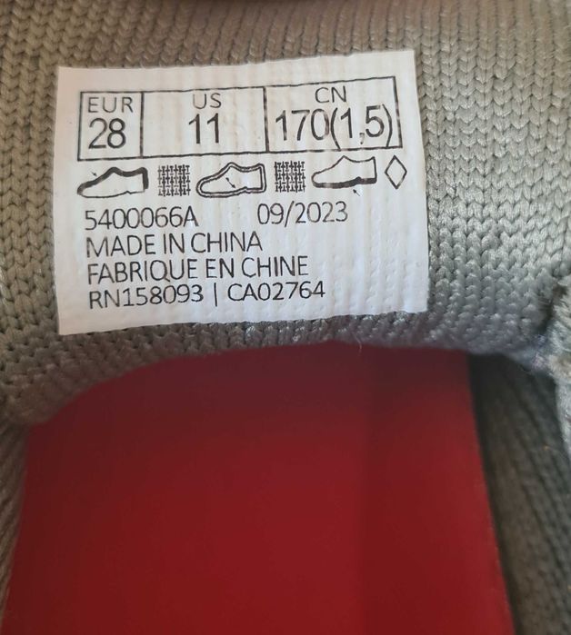 Reima, Incaltari barefoot Astelu din material textil, Verde, 28.