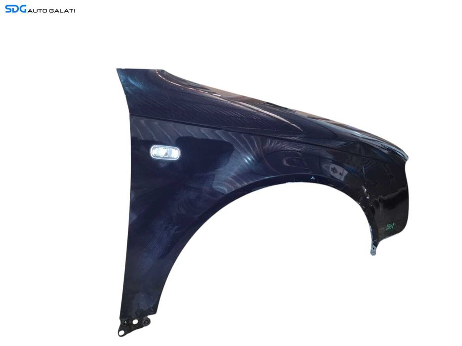 Aripa Dreapta Fata cu Imperfectiuni Ondulatii Audi A4 B7 2004 - 2008 Culoare Albastru Inchis [LC0378]