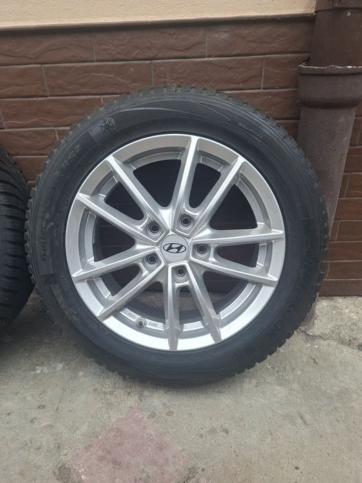 Jante aliaj originale Hyundai cu anvelope de iarna