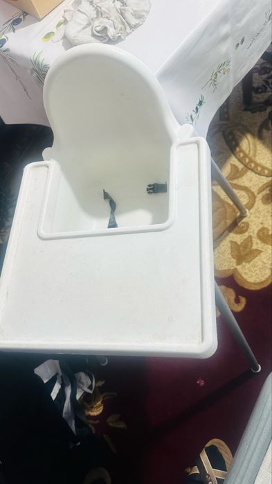 Детский стульчик Антилоп белый