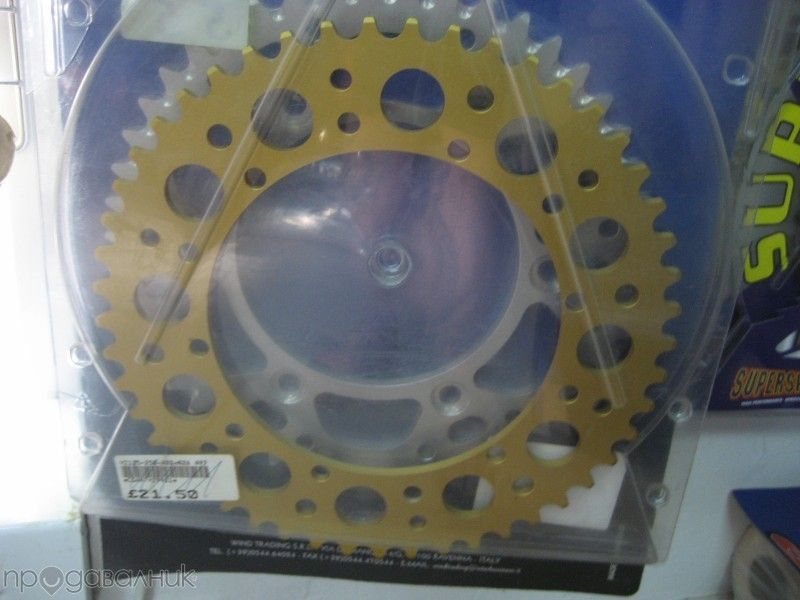 Маркови цветни алуминиеви забчатки венци за всякакви кросови мотори