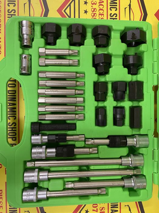 Trusa 30 chei pentru alternator JBM 52293 + cutie depozitare transport