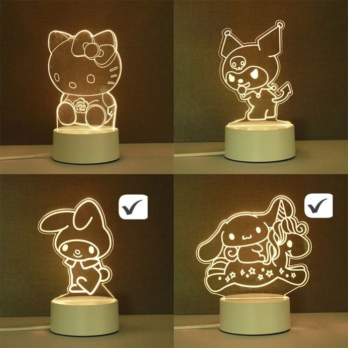 Ночник 7 цветный Аниме