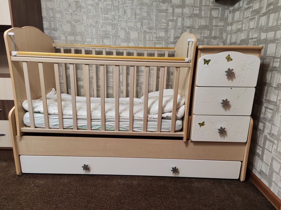 Детская кроватка трансформер