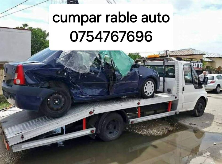 Colectam mașini vechi rable pentru casat fier vechi