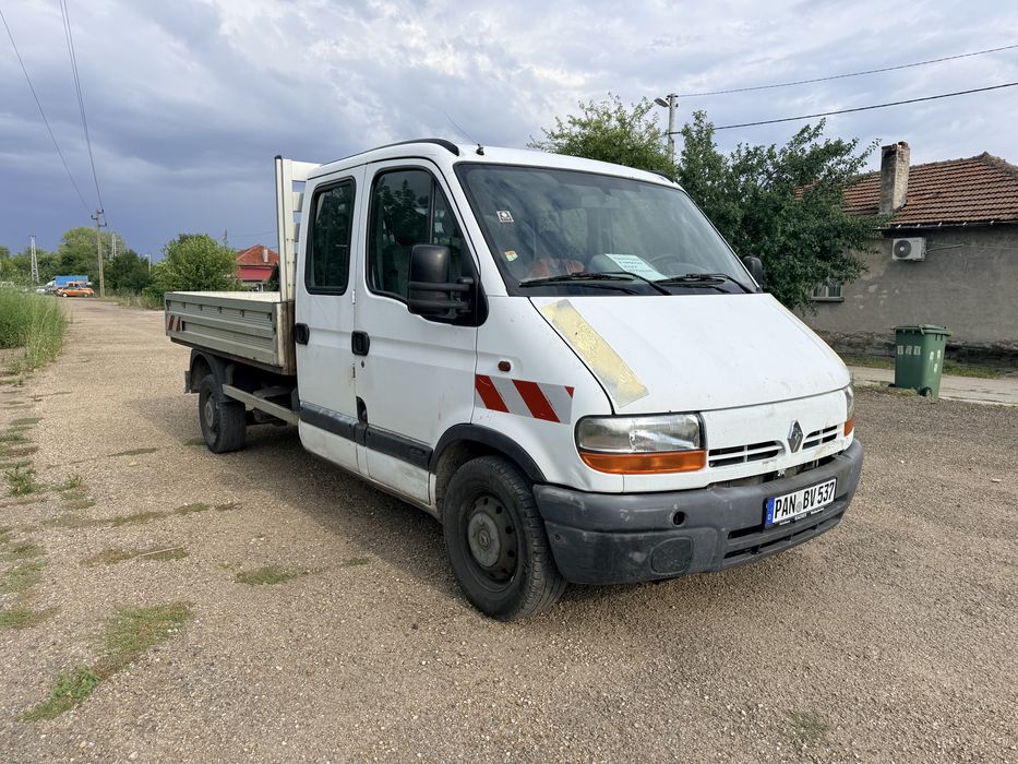 Renault Master двойна кабина 3х2 метра каросерия
