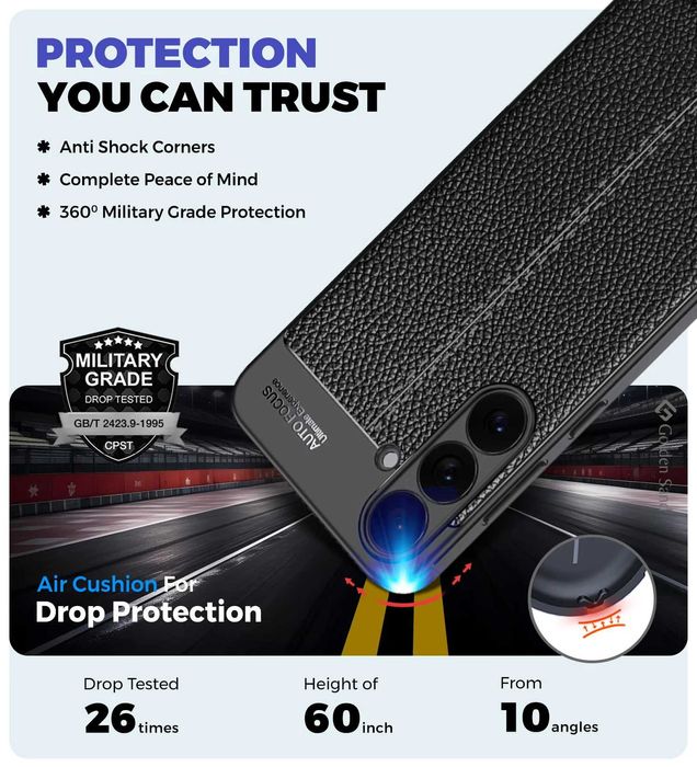 Husa Antisoc model tip PIELE Samsung Galaxy S25 / S25 Plus / S25 Ultra