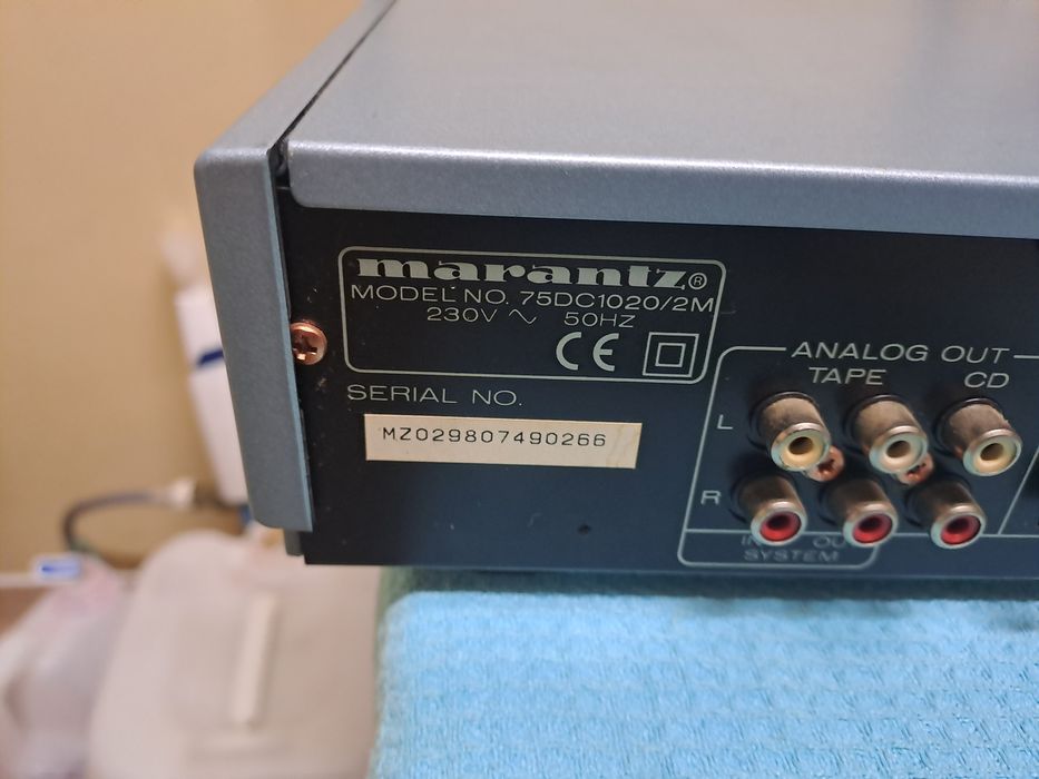 Cd player -cass deck Marantz defect 75DC 1020 2m