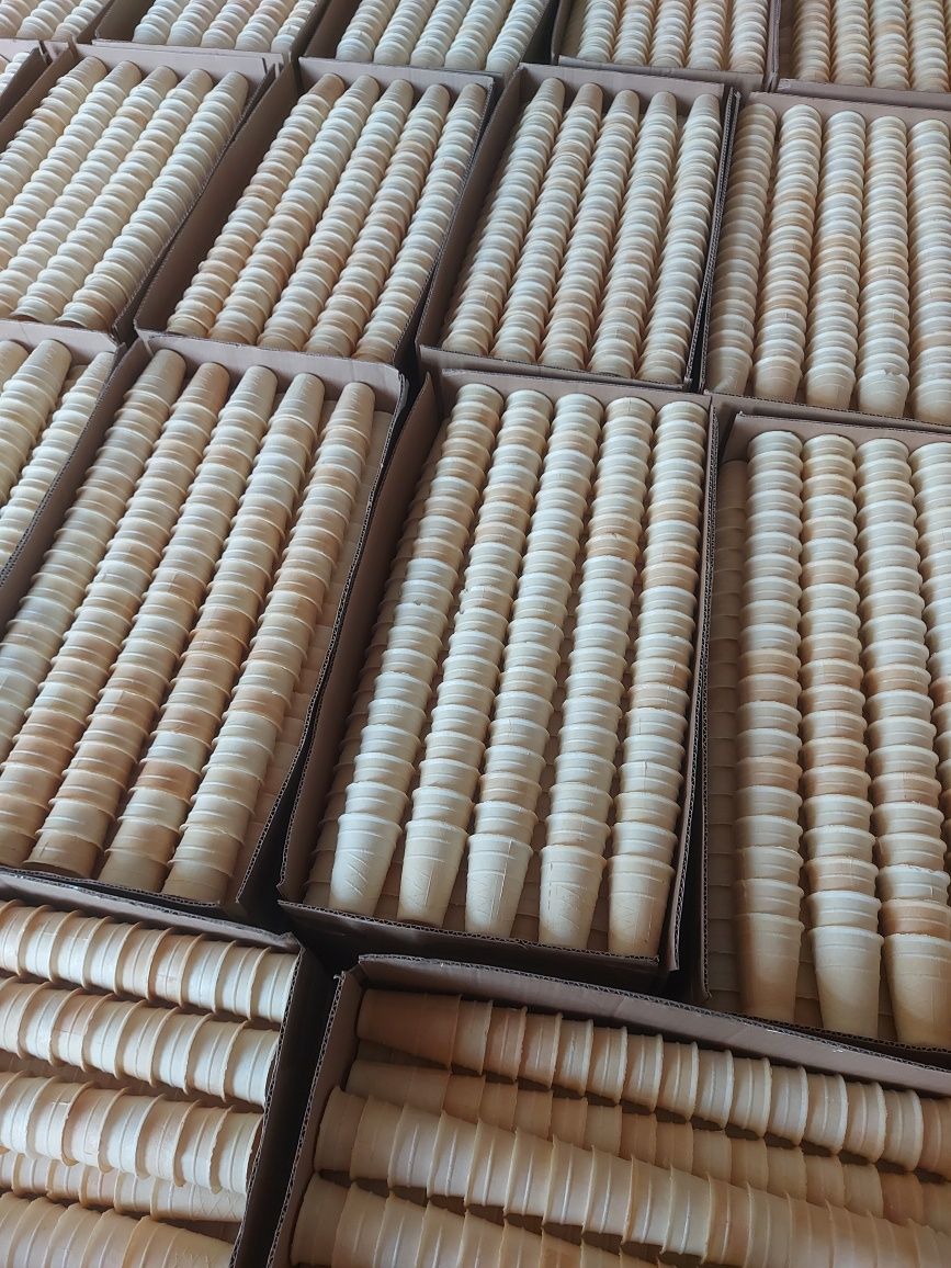 Вафельный стаканчик и факель для мороженого: 100 тг. - Продукты питания ...