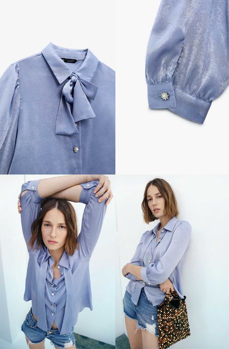 Интересни и елегантни ризи Zara, XS/S/М
