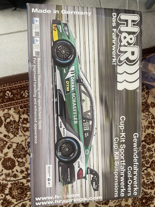 Спорно окачване на марката H&R Cup Kits за BMW E90/E91/E92/E93