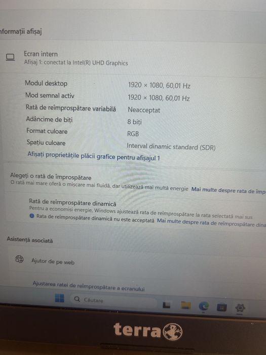 Laptop Terra i5 generatia 12