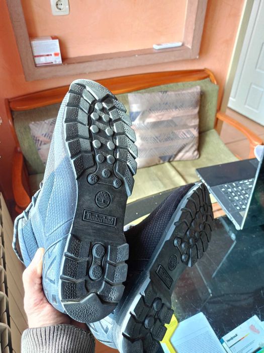 Timberland, непромокаеми ботуши Euro Sprint, Избеляло черно, Антрацитно сиво, 10