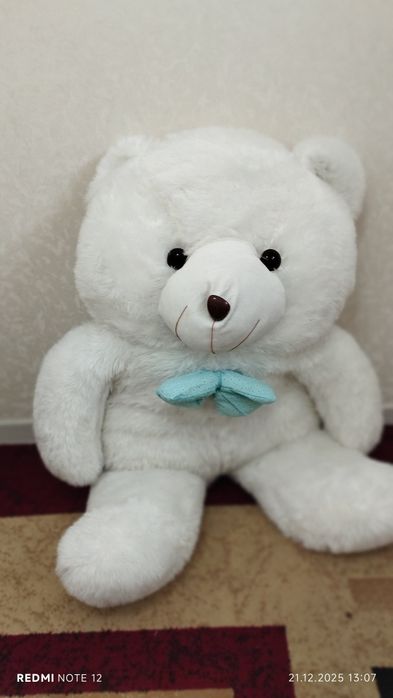 Oq Ayiq Oʻyinchoq Sotiladi Srochna!!!