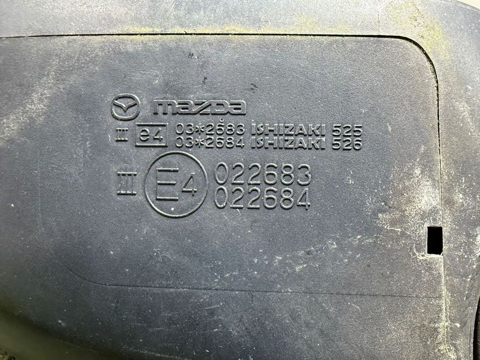 OGLINDA STANGA 7 PINI MAZDA 6 SPORT D 2.2 DIESEL 2009 COD OEM 022683 / 022684 / HATCHBACK 2007-2012