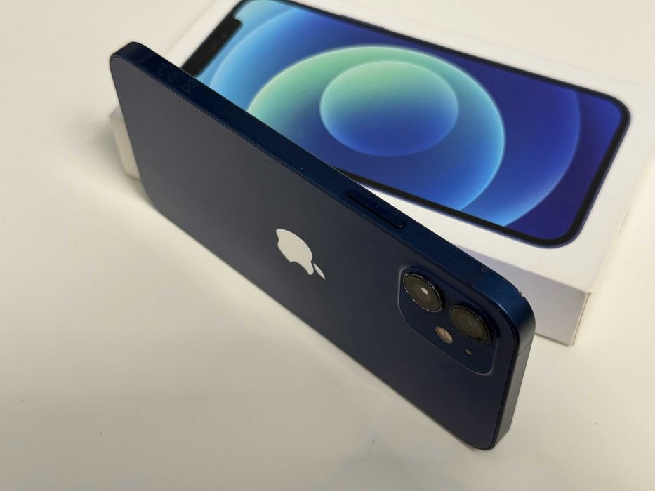 iPhone 12, Blue, 64Gb, Liber de retea, | Cod G796 |