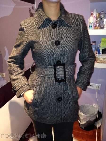 Дамско Вълнено палто Traki XS