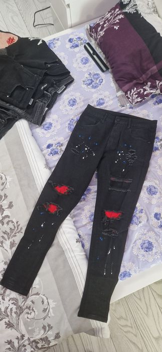 Blugi shein negrii marimea S