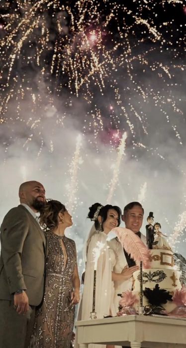 Cabina foto+fum greu+baloane cu fum+tort de shoturi+cabina foto