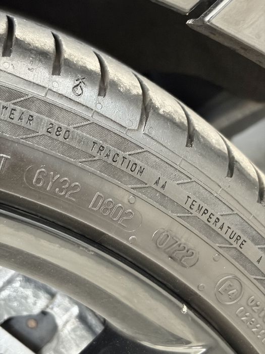 Continental ContiSportContact 5  225/40 R19 XL и 255/35 R19 XL