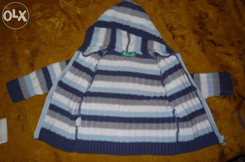 Лот от блузка и жилетка за малък мъж