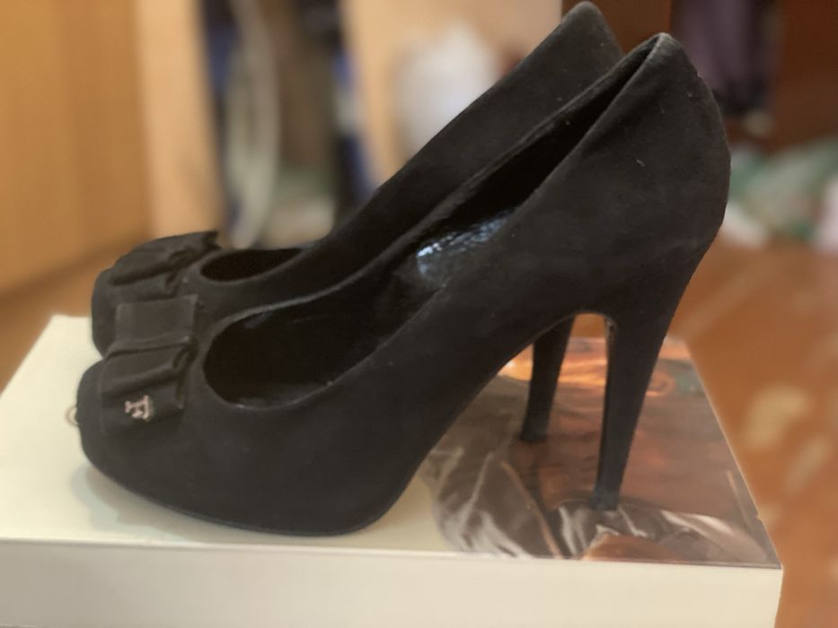 Туфли замша 39 размер