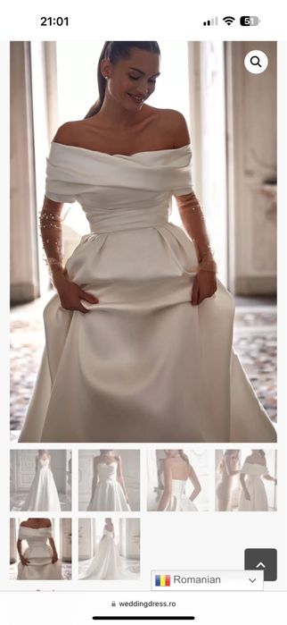 Rochie de mireasa Milla Nova - model Eridana