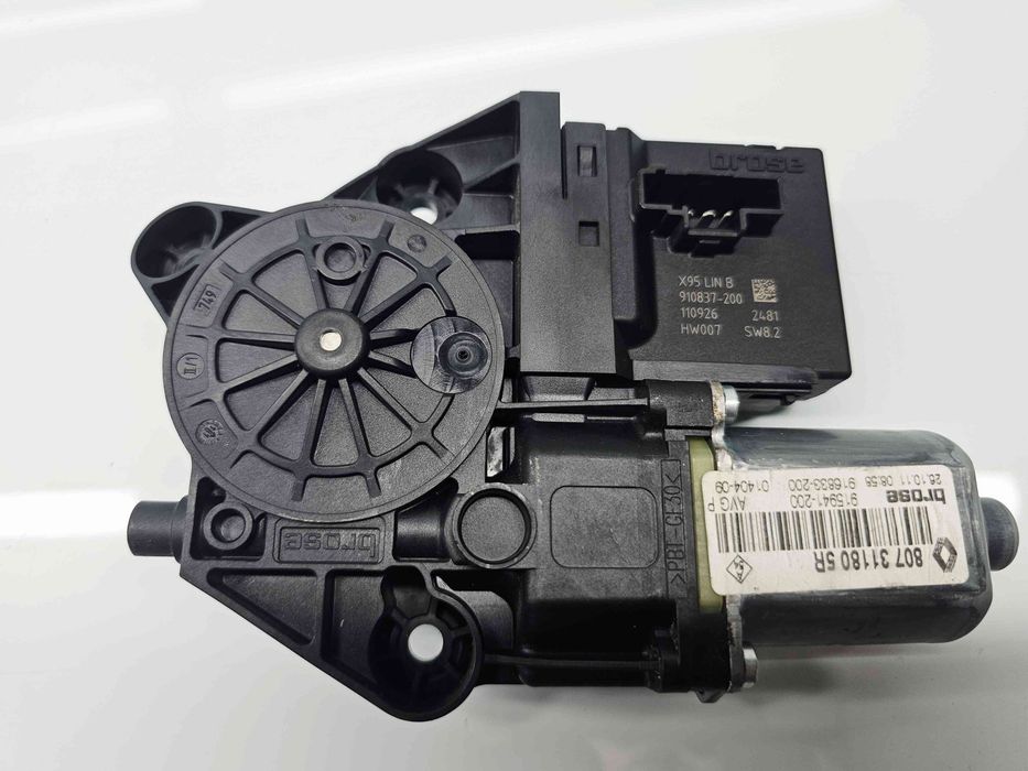 Motoras geam stanga fata Renault Scenic 3 [Fabr 2009-2015] 807311805R