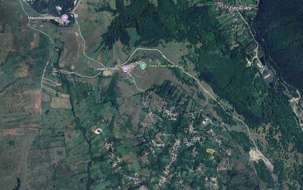 Teren intravilan sat Piatra, com. Stoenesti, jud. Arges