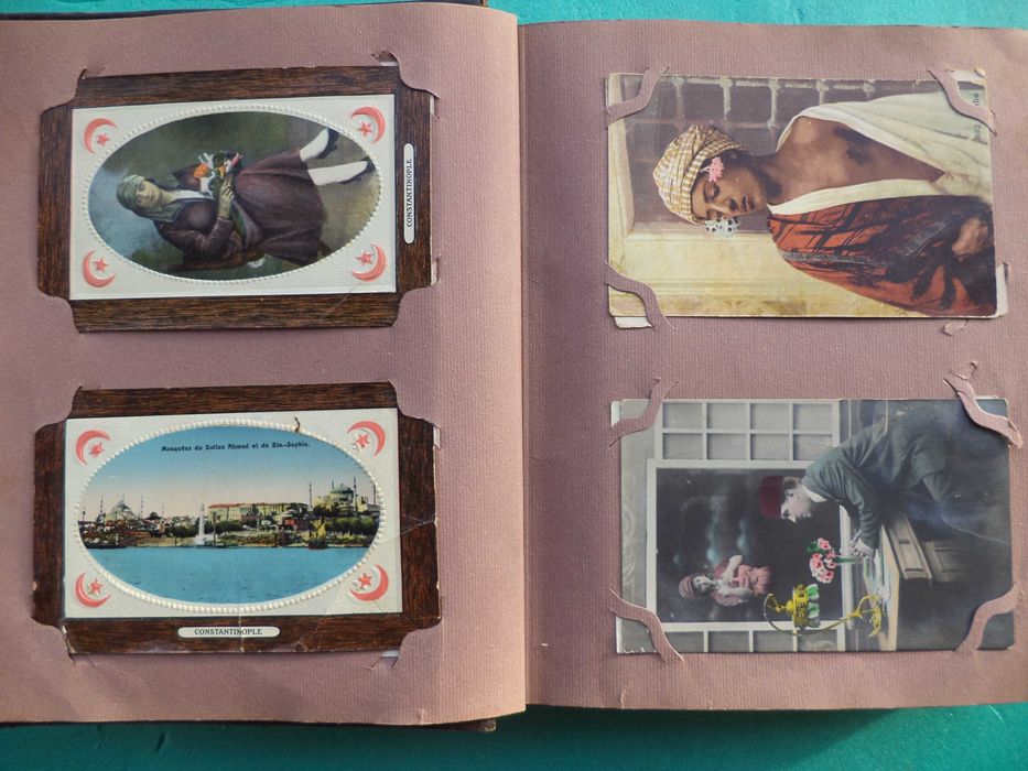 Album peste 200 carti postale vechi de colectie transport gratis posta