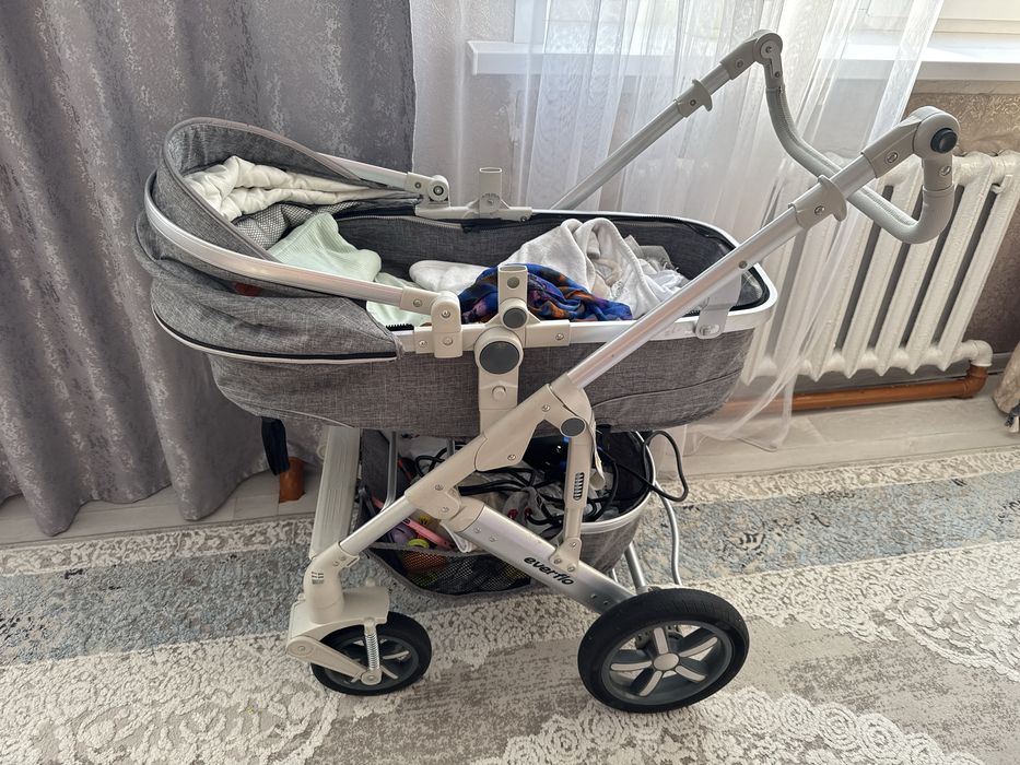 Коляска трансформер Wingoffly Eyerflo, серый