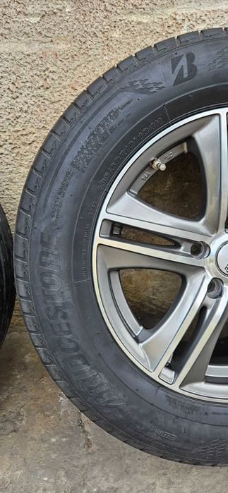 Комплект 4 алуминиеви джанти 16" 5x100 ET40 с гуми Bridgestone Turanza 235/60 R16 XL