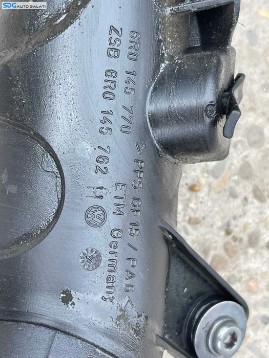 Tub Tubulatura Conducta Furtun Aer Intercooler Seat Ibiza 1.6 TDI CAY CAYB CAYC CLNA 2008 - 2012 Cod 6R0145770 6R0145762H 6R0145828D [C4256]