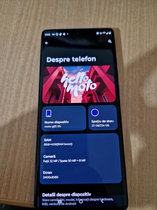 Vând schimb Motorola g85