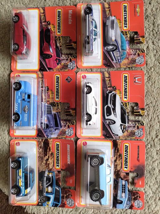 Matchbox Main Line 2020, 2022 и 2023 + Maisto
