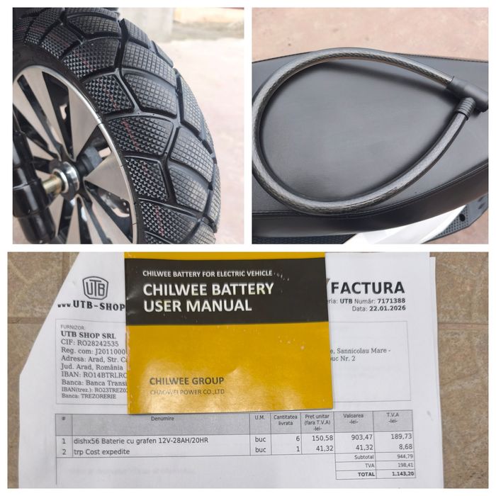 Scuter electric KSR-MOTO AUSTRIA*2020*Plus multe accesorii* - 5500 lei