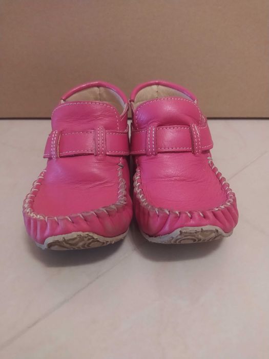 детски боси обувки от естествена кожа Зизу Лео 23 zeazoo barefoot