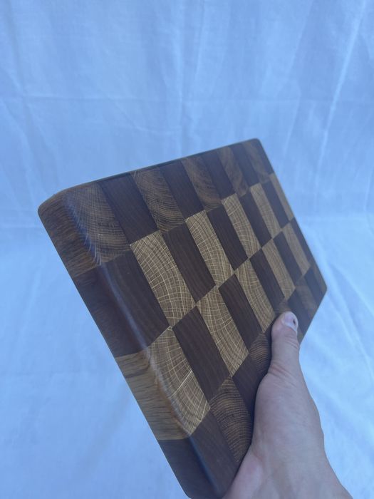 Дъска от масив и епоксидна смола