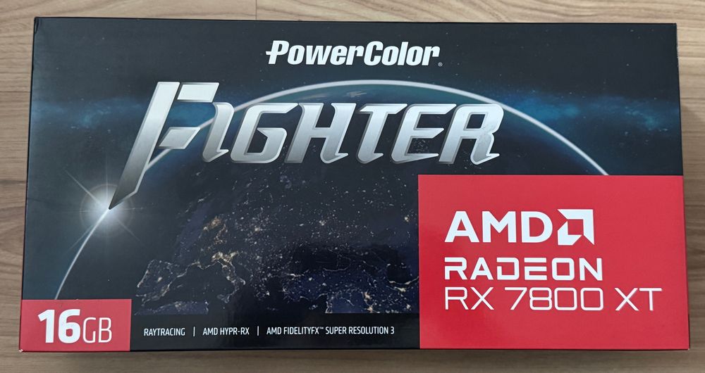 AMD Radeon RX 7800 XT powerColor Fighter 16 GB