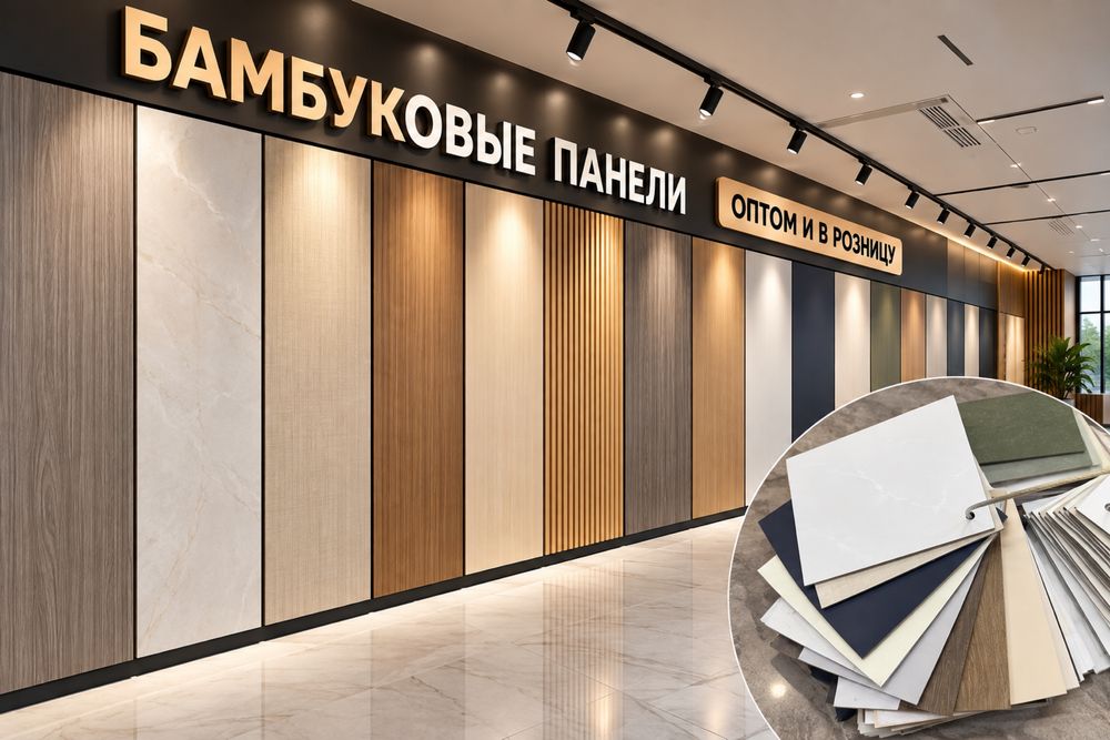 Бамбуковые панели оптом и в розницу | Стеновые панели |