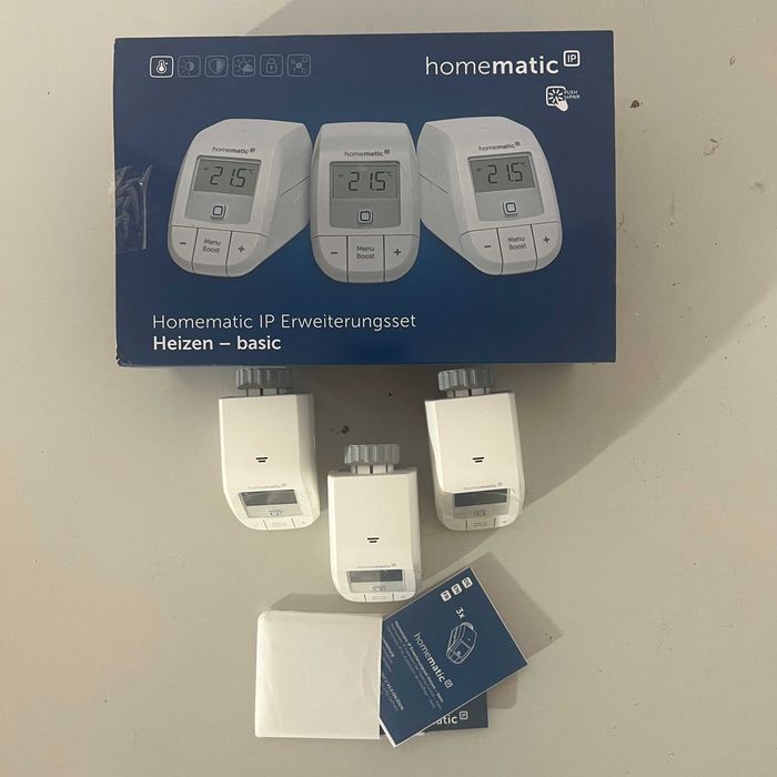 Homematic IP – Set 3 Extensii Smart Heating Basic
