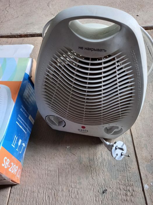 Тепловентилятор спиральный, Настольная плита