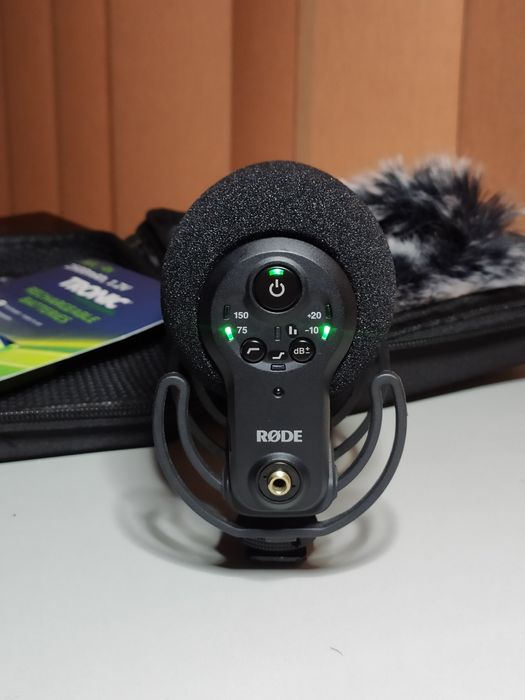 (Pret redus sarbatori) - Microfon Rode VideoMic Pro+ (plus) cu accesorii