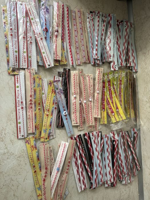 Мартеници на едро - различни видове