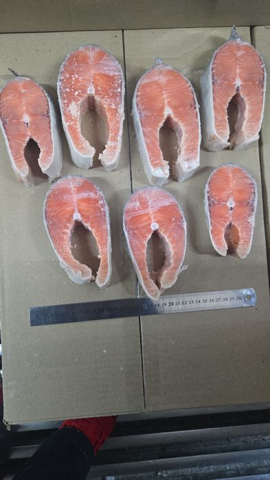 Рыба, балык, Лосось, Сёмга.  Стейки