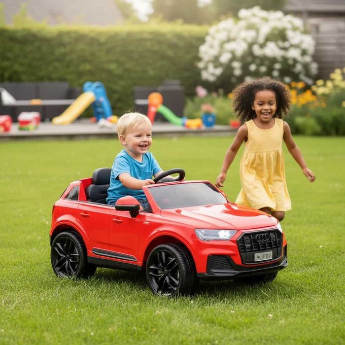 Masinuta electrica pentru copii 2-6 ani, Audi Q7, 90W, 12V 10Ah